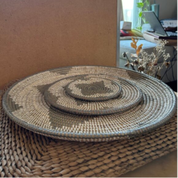 Envoûtante Vannerie : Lot de 3 « Layou » - Picture 2 of 3